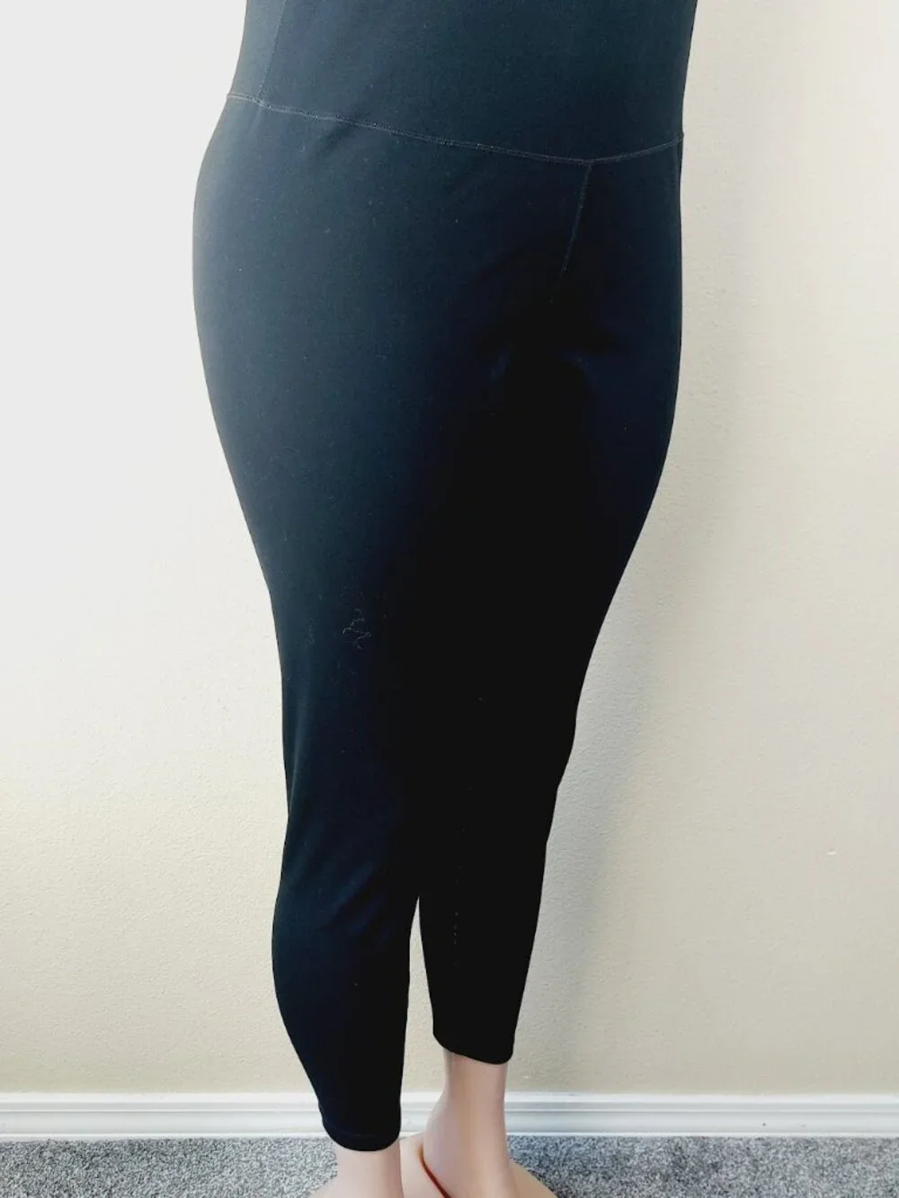 Nike One Women's Black Dri-FIT Scoop Neck One-Piece Capsule Bodysuit Size XL